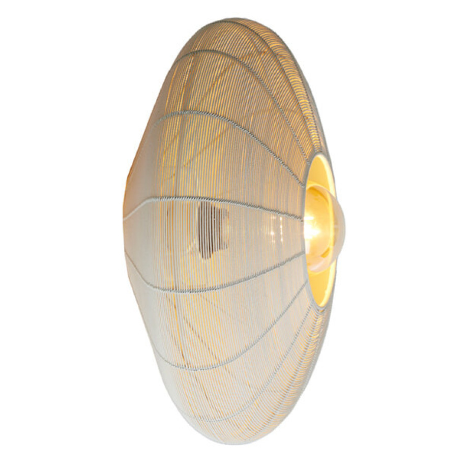 Light & Living Wandlamp 'Bahoto' Ø40cm, kleur Crème afbeelding 1