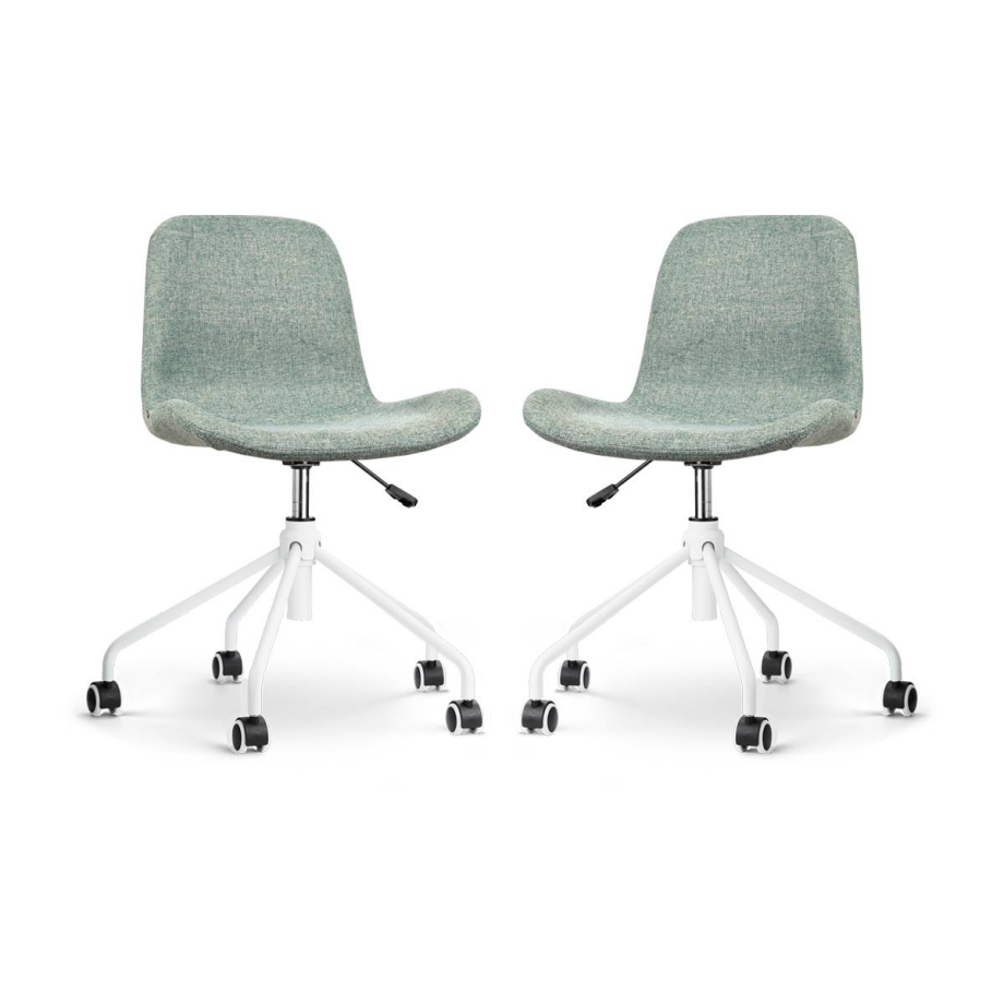 Set van 2 bureaustoelen Nout-Fé | Nolon afbeelding 1