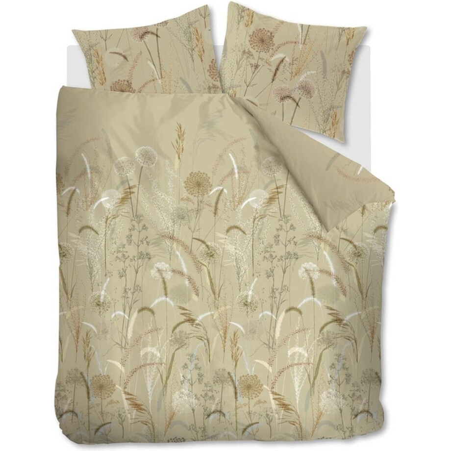 Beddinghouse Amelie dekbedovertrek - Eenpersoons - 140x200/220 cm - Groen Beddinghouse Amelie dekbedovertrek - Eenpersoons - 140x200/220 cm - Groen afbeelding 1