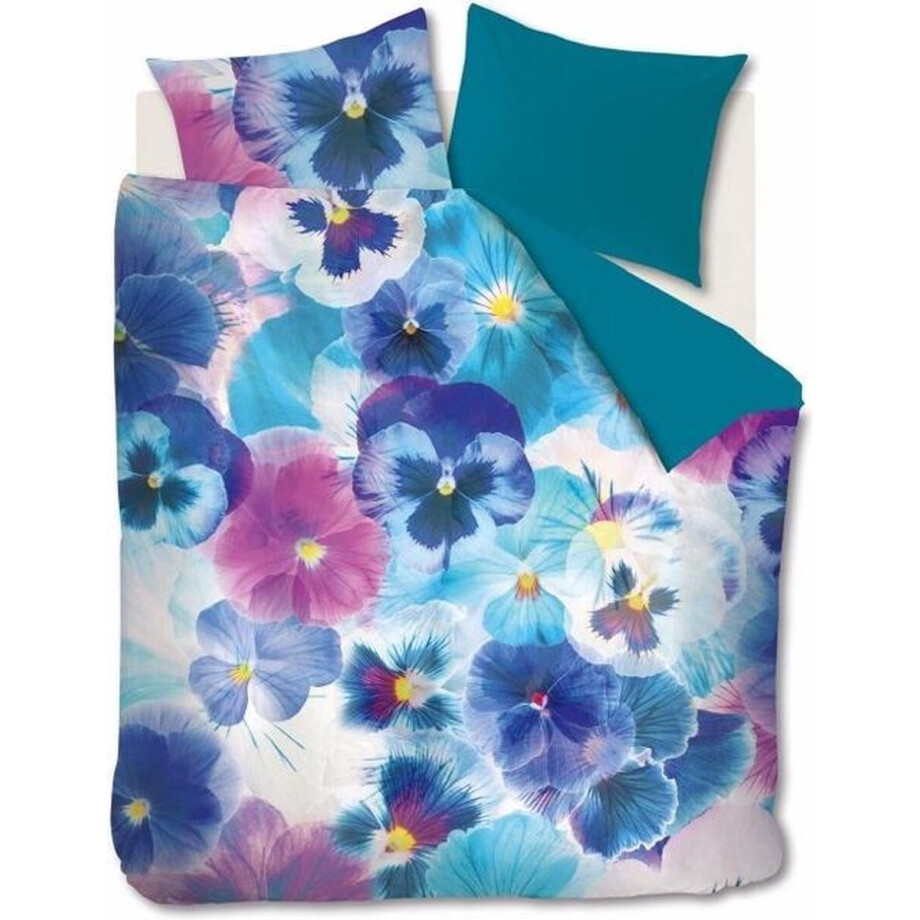 Beddinghouse Catalina Dekbedovertrek - Litsjumeaux XL - 260x200/220 cm - Blue afbeelding 1