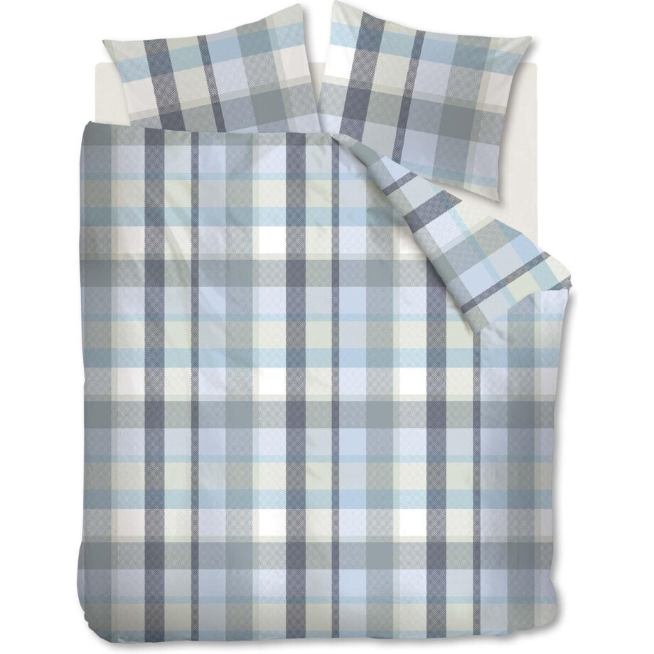 Beddinghouse Andes Dekbedovertrek - Litsjumeaux - 240x200/220 cm - Blue Green afbeelding 1