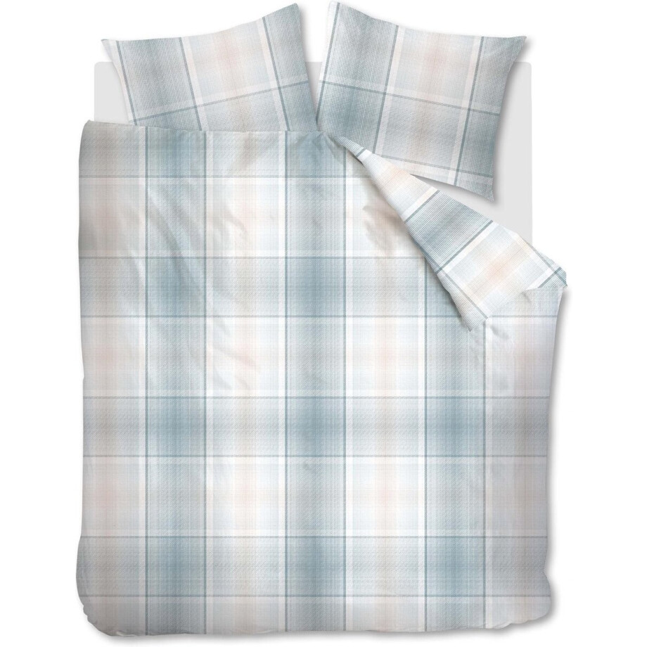 Beddinghouse Baker Dekbedovertrek - Lits-jumeaux - 240x200/220 cm - Blue Grey Beddinghouse Baker Dekbedovertrek - Lits-jumeaux - 240x200/220 cm - Blue Grey afbeelding 1