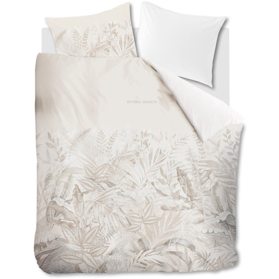 Riviera Maison Soft Shades dekbedovertrek - Tweepersoons - 200x200/220 - Naturel Riviera Maison Soft Shades dekbedovertrek - Tweepersoons - 200x200/220 - Naturel afbeelding 1