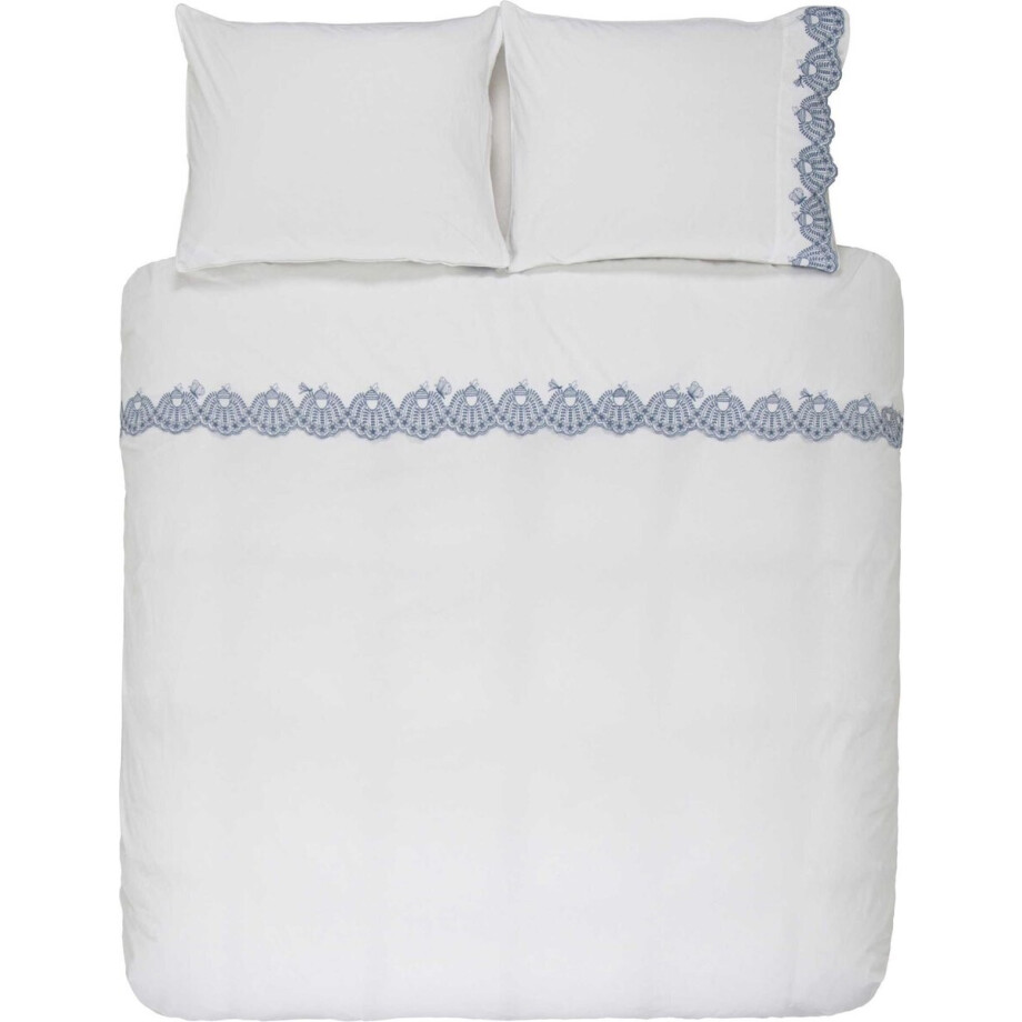 PiP Studio Acorn Dekbedovertrek - Lits-jumeaux - 240x200/220 cm - White PiP Studio Acorn Dekbedovertrek - Lits-jumeaux - 240x200/220 cm - White afbeelding 1