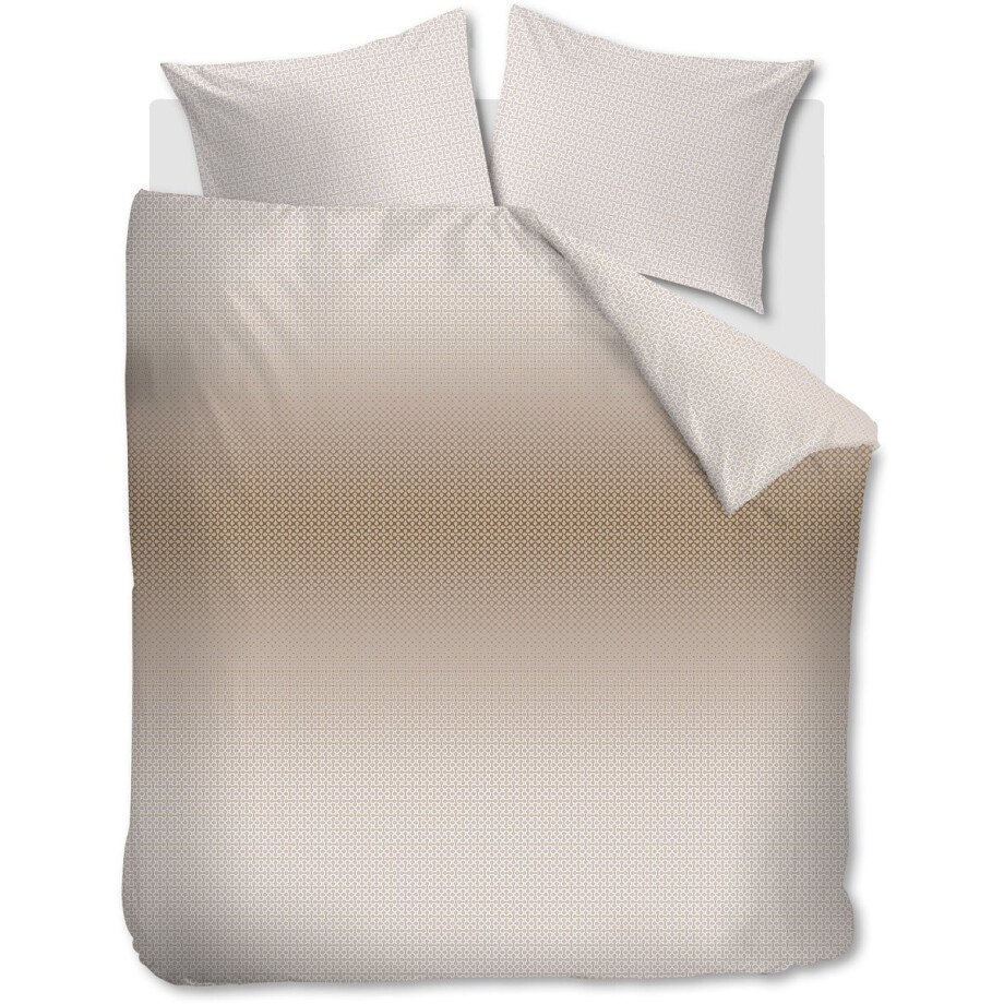 Beddinghouse Nadine dekbedovertrek - Lits-Jumeaux - 240 x 200/220 cm - Zand afbeelding 1