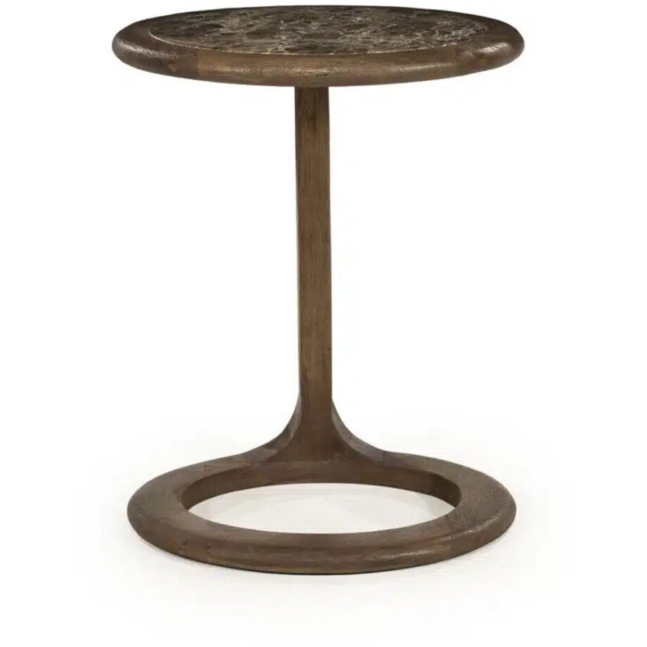 Eleonora bijzettafel Vito 43x37x55 cm marmer afbeelding 1