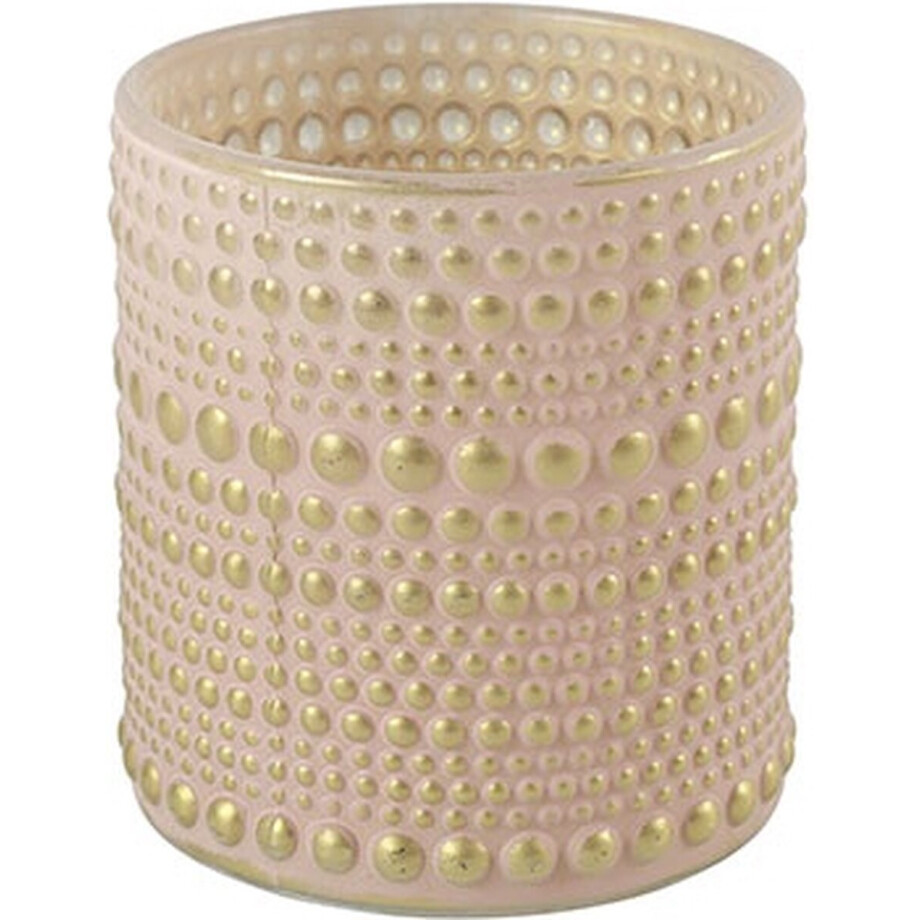 Theelichth ro Nelle S antiek white/ afbeelding 1