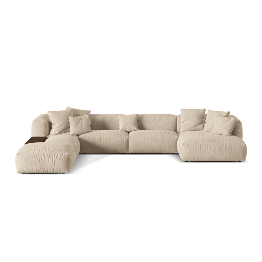 5-zits U-bank Martina links velvet | Micadoni afbeelding 1
