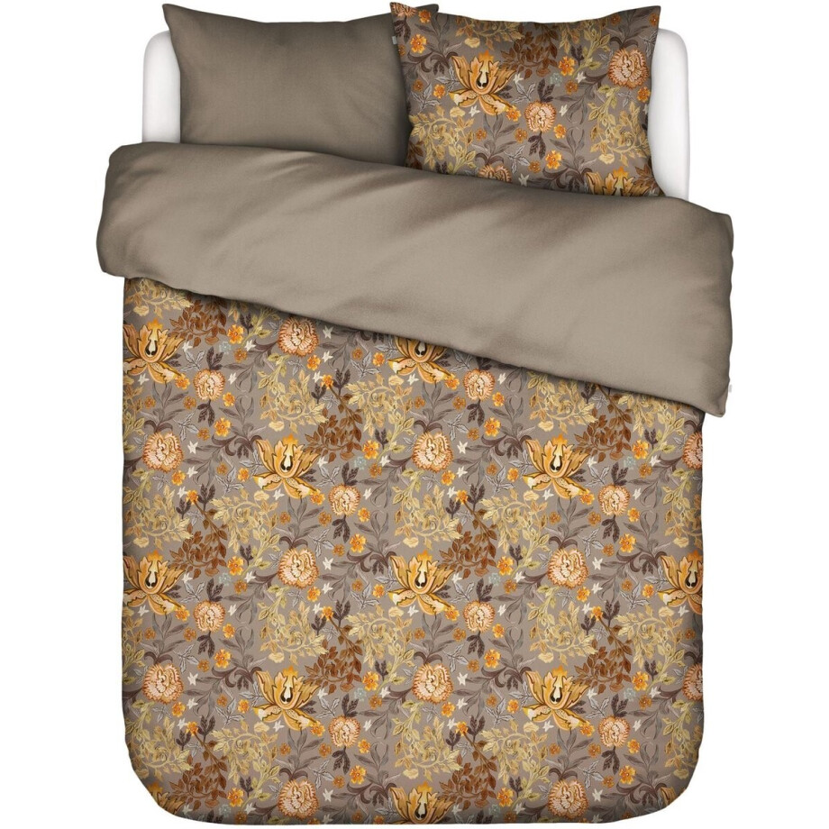 ESSENZA Veron Dekbedovertrek Winter brown - Lits-Jumeaux XL – 260x200/220 cm ESSENZA Veron Dekbedovertrek Winter brown - Lits-Jumeaux XL – 260x200/220 cm afbeelding 1