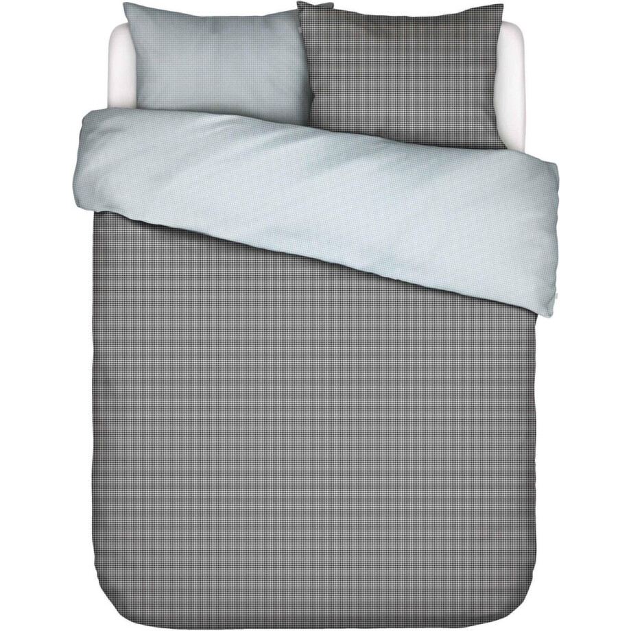 ESSENZA Pied De Cool Dekbedovertrek Zwart - Tweepersoons – 200x200/220 cm afbeelding 1