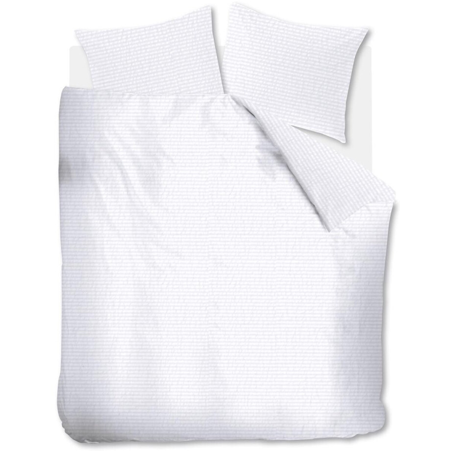 Beddinghouse Summer dekbedovertrek - Effen - Tweepersoons - 200x200/220 - Blue Grey afbeelding 1