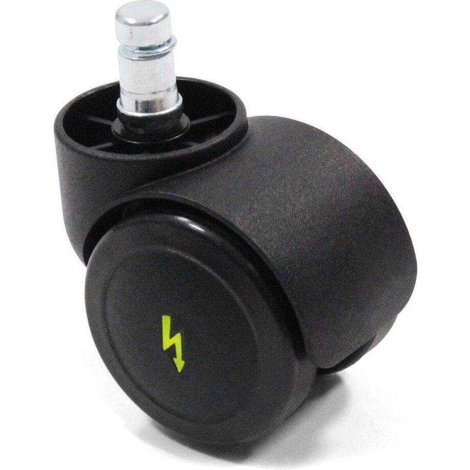 5x Rolo ESD 10mm/50mm - Bureaustoelwielen - Mehrfarbig - Metaal, Kunststof afbeelding 1