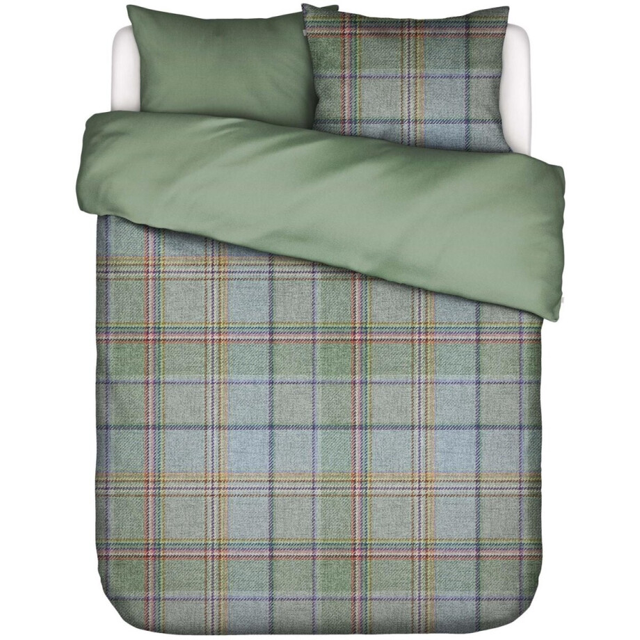 Essenza Meau Dekbedovertrek Basil green - Tweepersoons – 200x200/220 cm Essenza Meau Dekbedovertrek Basil green - Tweepersoons – 200x200/220 cm afbeelding 1