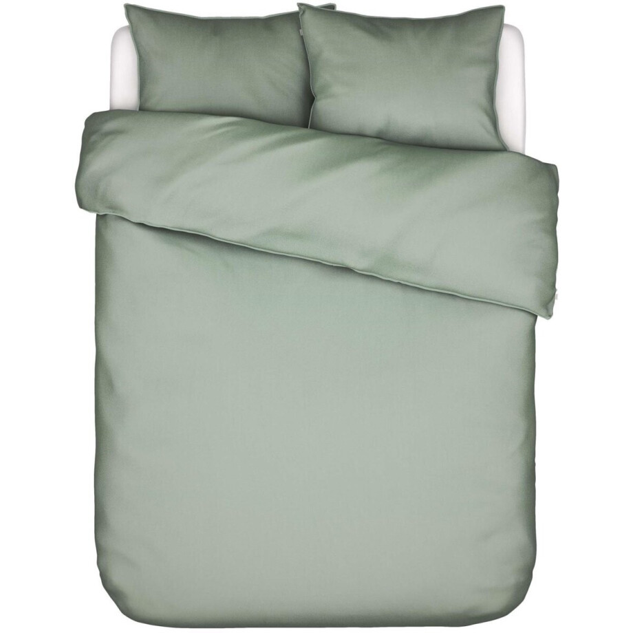Essenza Minte Dekbedovertrek Dusty green - Tweepersoons – 200x200/220 cm afbeelding 1