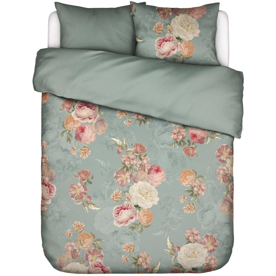 Essenza Orianna Dekbedovertrek Dusty teal - Lits-Jumeaux - 240x200/220 cm Essenza Orianna Dekbedovertrek Dusty teal - Lits-Jumeaux - 240x200/220 cm afbeelding 1