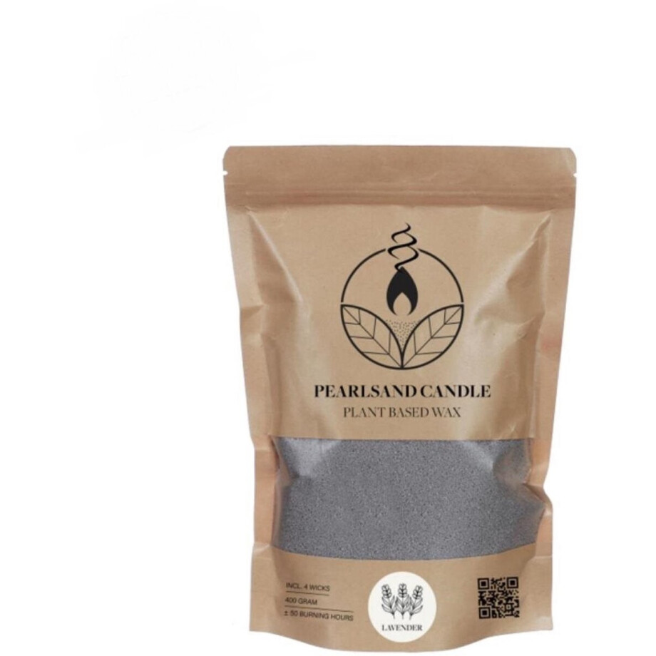 Kaarsenzand met geur Lavendel 400 gram afbeelding 1