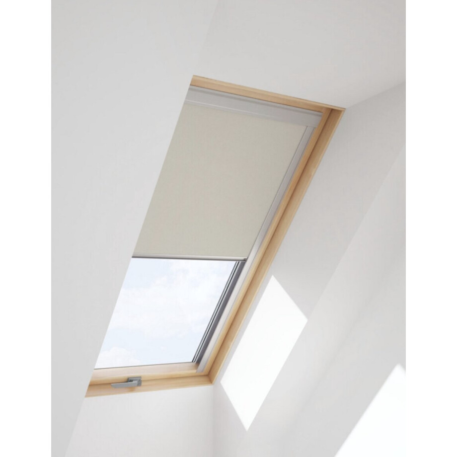 Contrio Verduisterend Rolgordijn voor VELUX Dakramen, P06 406, *Beige* afbeelding 1