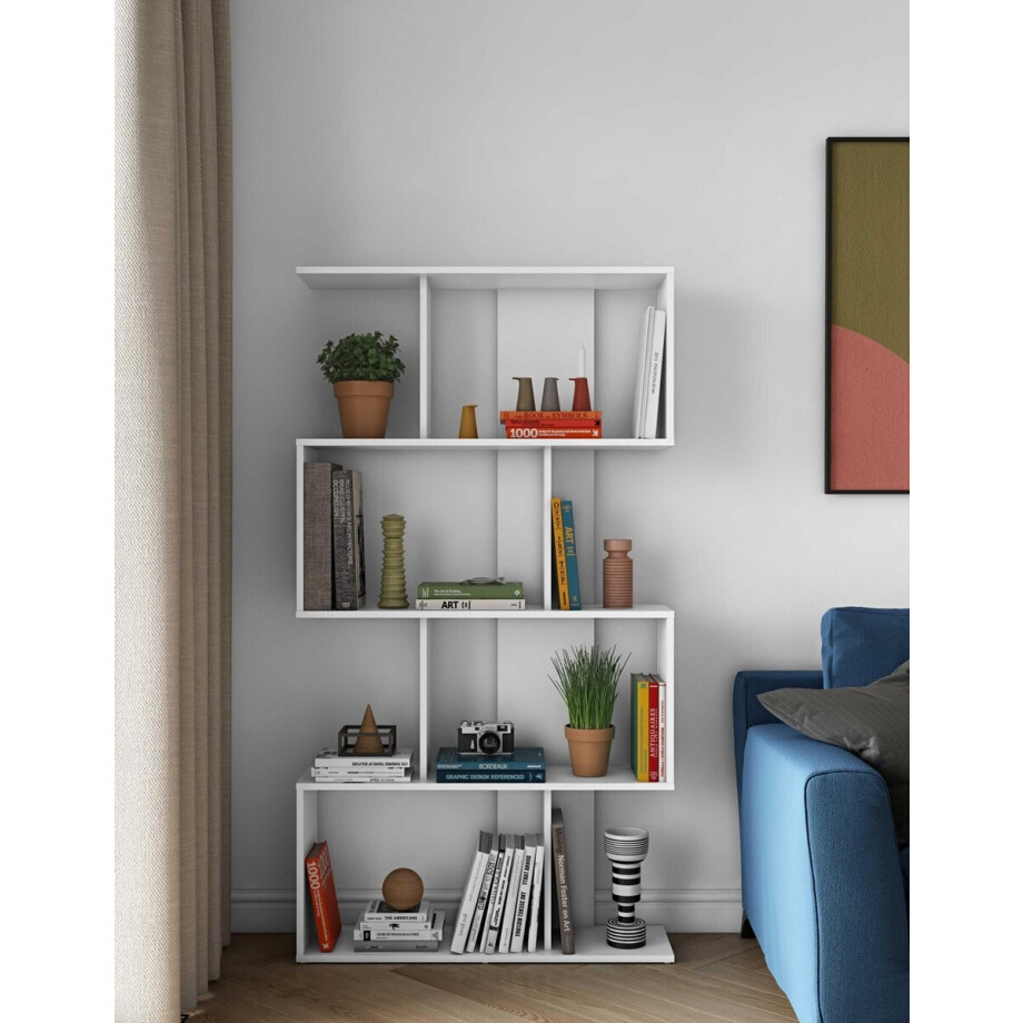 Boekenkast Sigma - wit afbeelding 1