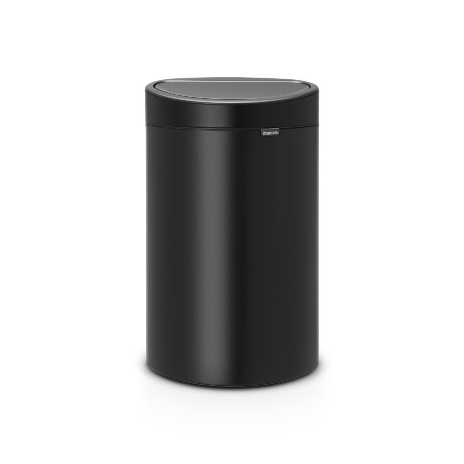 Brabantia Touch Bin prullenbak - 40 l - Matt Black afbeelding 