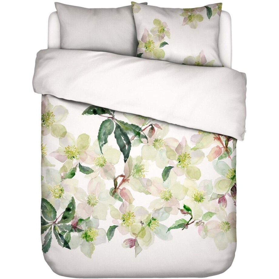 Essenza Hellea Dekbedovertrek Wit - Lits-Jumeaux - 240x200/220 cm Essenza Hellea Dekbedovertrek Wit - Lits-Jumeaux - 240x200/220 cm afbeelding 1