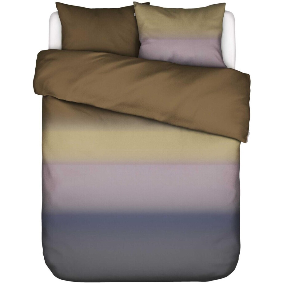 Essenza Seraphina Dekbedovertrek Slate brown - Lits-Jumeaux - 240x200/220 cm afbeelding 1