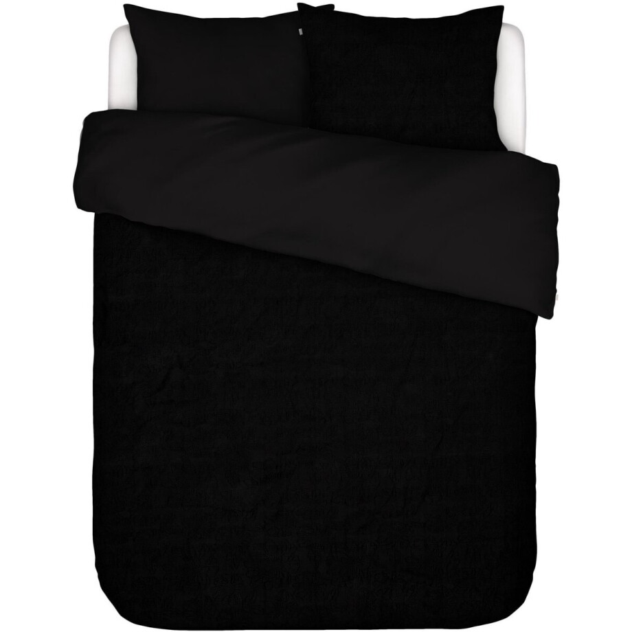 Essenza Philippine Dekbedovertrek Antraciet - Lits-Jumeaux XL – 260x200/220 cm afbeelding 1