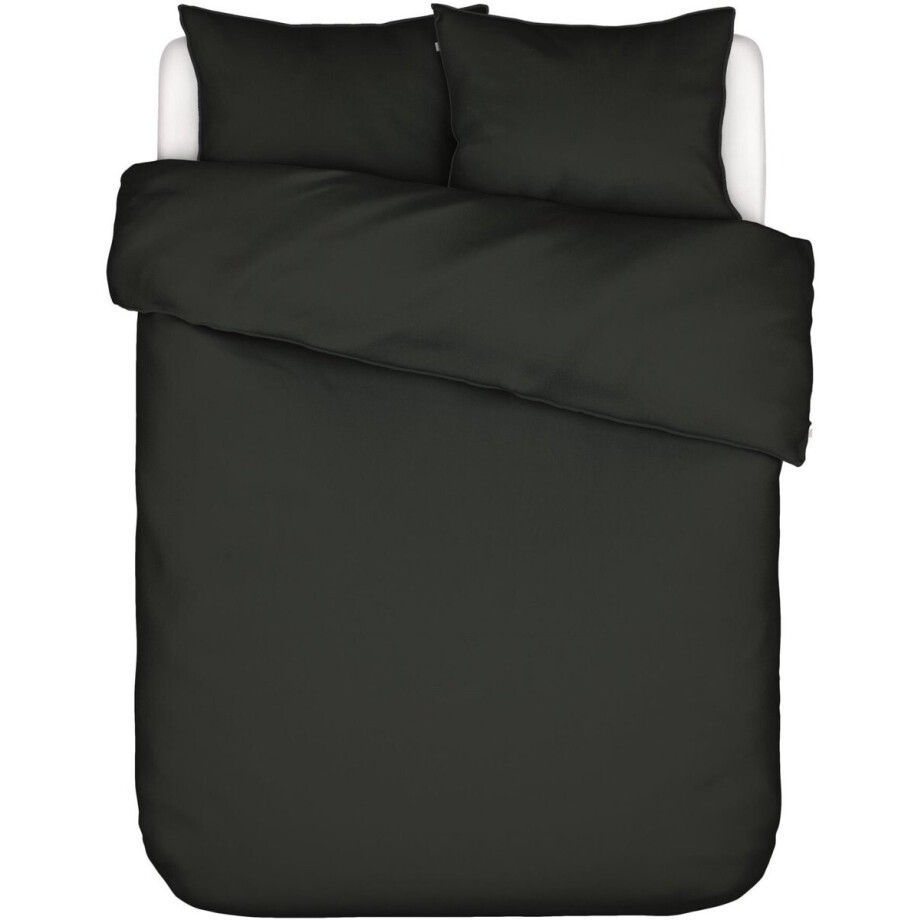 Essenza Minte Dekbedovertrek Antraciet - Lits-Jumeaux XL – 260x200/220 cm Essenza Minte Dekbedovertrek Antraciet - Lits-Jumeaux XL – 260x200/220 cm afbeelding 1