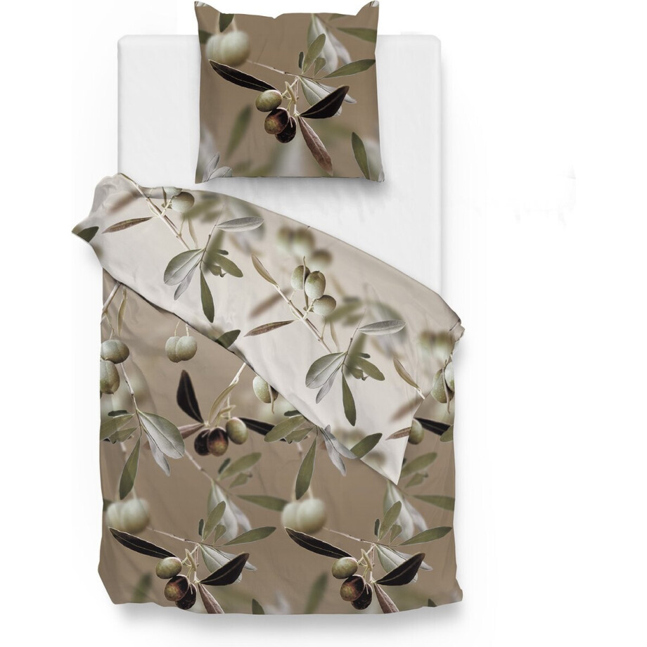 Zo! Home Dekbedovertrek Mylie Taupe Katoensatijn B 140 x L 200 cm/B 140 x L 220 cm Eenpersoons Zo! Home Dekbedovertrek Mylie Taupe Katoensatijn B 140 x L 200 cm/B 140 x L 220 cm Eenpersoons afbeelding 1