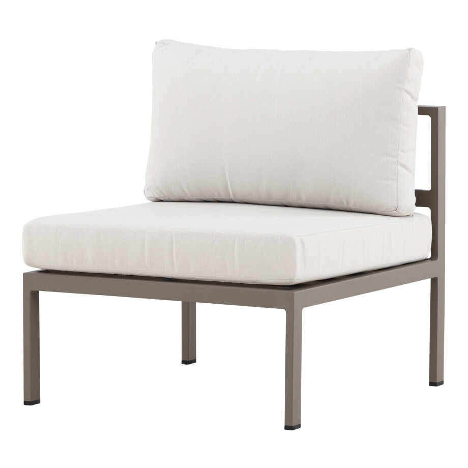 Nohr Loungeset 'Lasheka' Middenmodule, kleur Beige/Bruin afbeelding 1