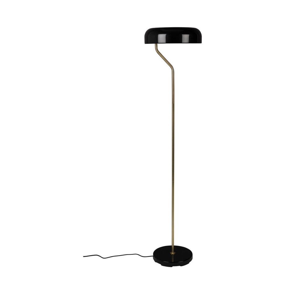 Zuiver Dutchbone Eclipse Vloerlamp/ Staande lamp Zwart afbeelding 