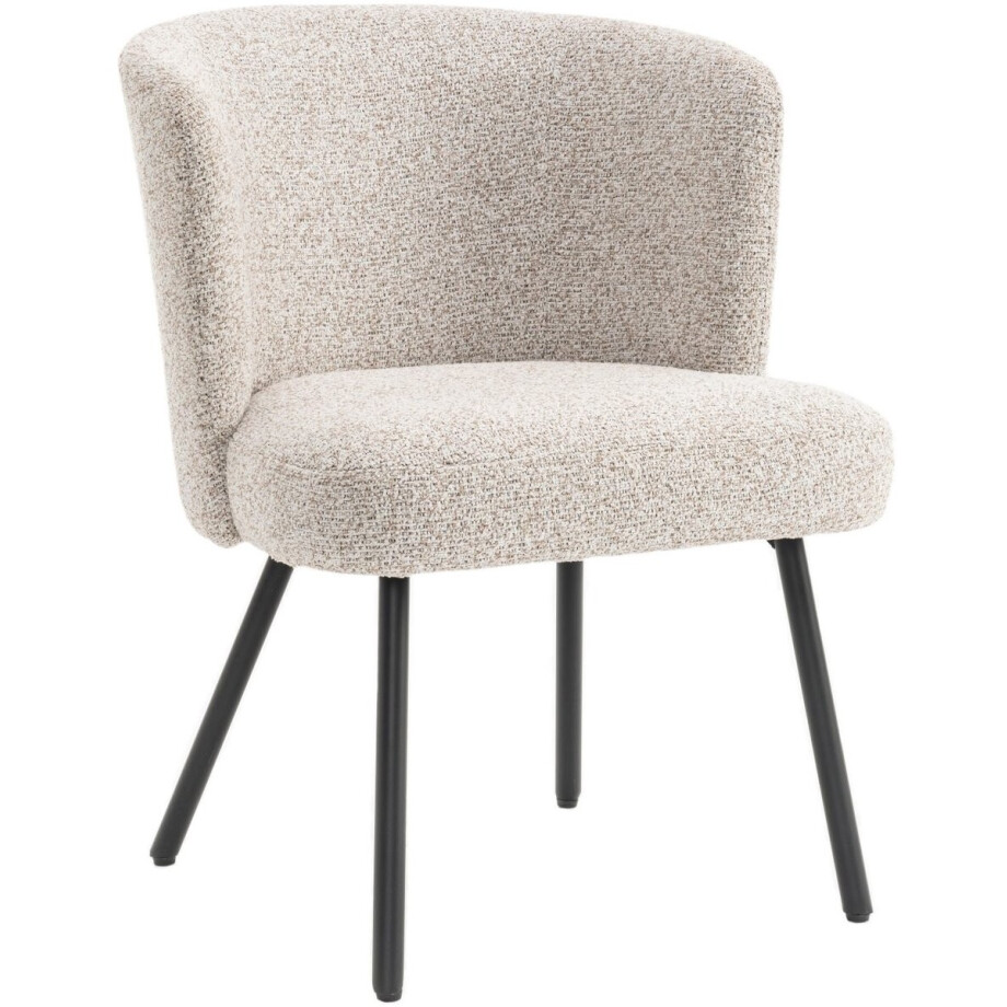 Furnihaus -Fauteuil - Cindy - Met armleuning - Beige - Stof Furnihaus -Fauteuil - Cindy - Met armleuning - Beige - Stof afbeelding 1