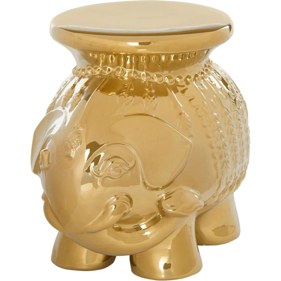 Safavieh Bijzettafels, EAC4501 goudkleurige olifant koffietafel afbeelding 1