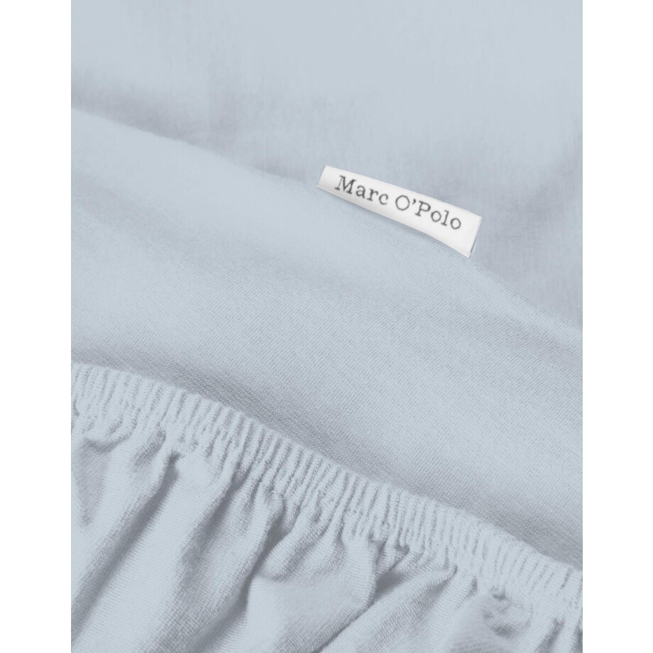 Marc O'Polo Premium Organic Jersey Hoeslaken Blue Sky - 180-200 x 200-220 cm afbeelding 1