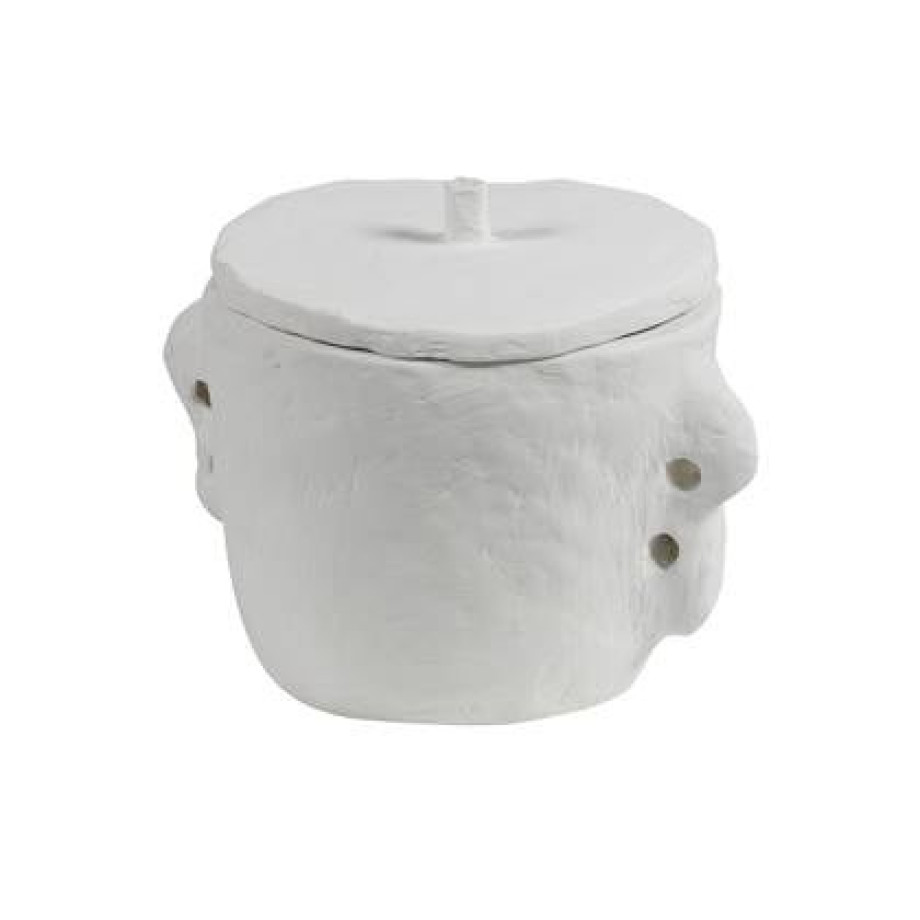 BePureHome Pot Bite - Papier - Off White - 20x23x18 afbeelding 1