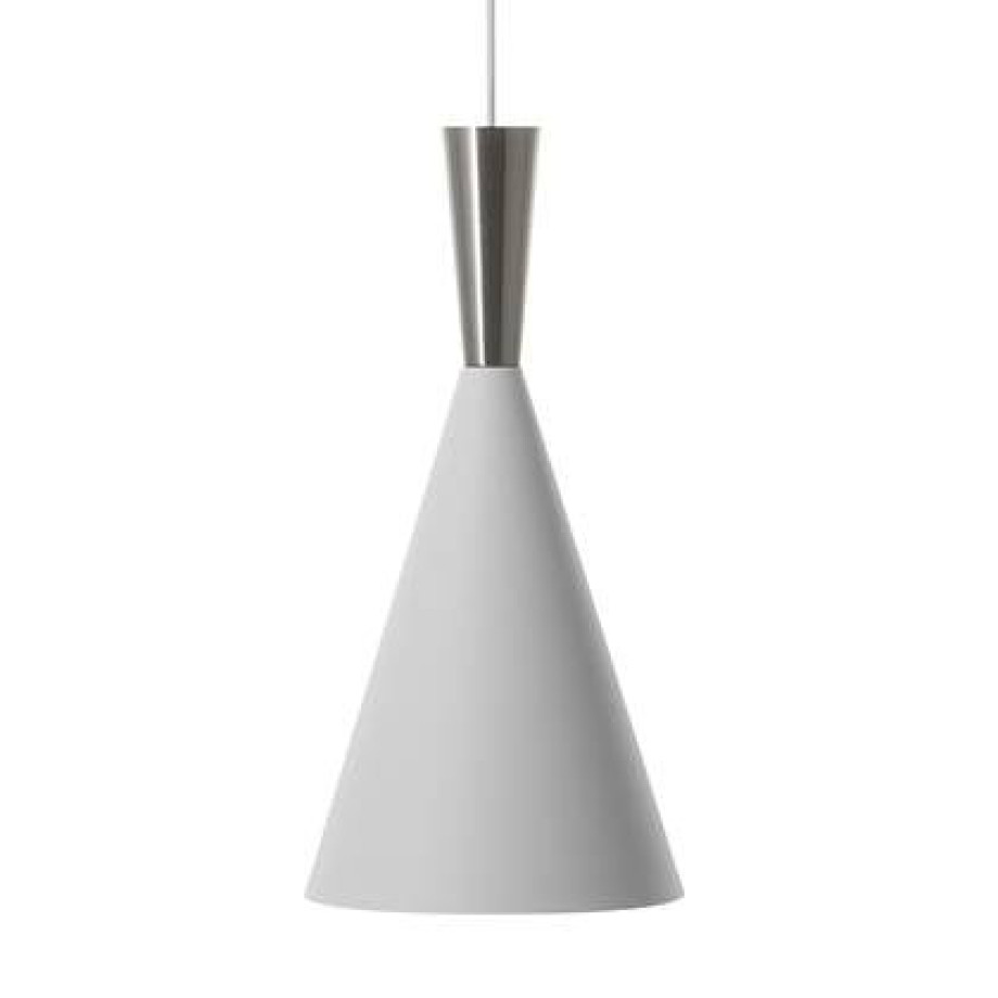 Beliani - TAGUS - Hanglamp - Wit - Aluminium afbeelding 1
