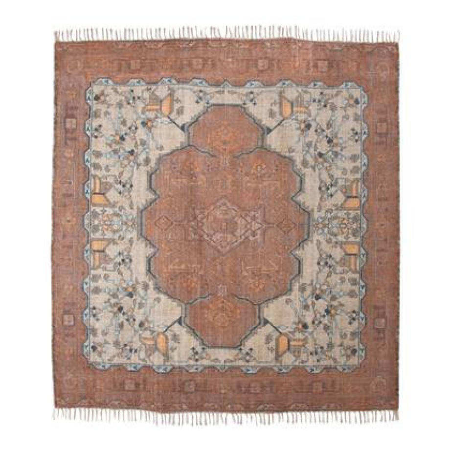 HKliving Printed Rug Vloerkleed 250 x 250 cm afbeelding 1