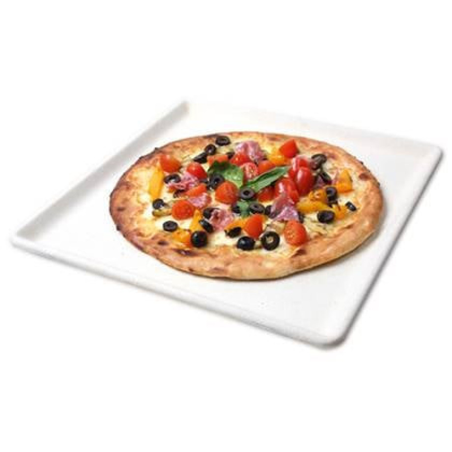Boretti Pizzaplaat - L 34,7 x B 35,2 cm afbeelding 1