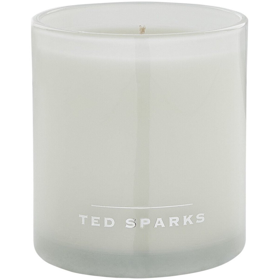 Ted Sparks - Geurkaars Demi - 60 Branduren - 1 Lont - Luxe Verpakking - Fresh Linen afbeelding 1