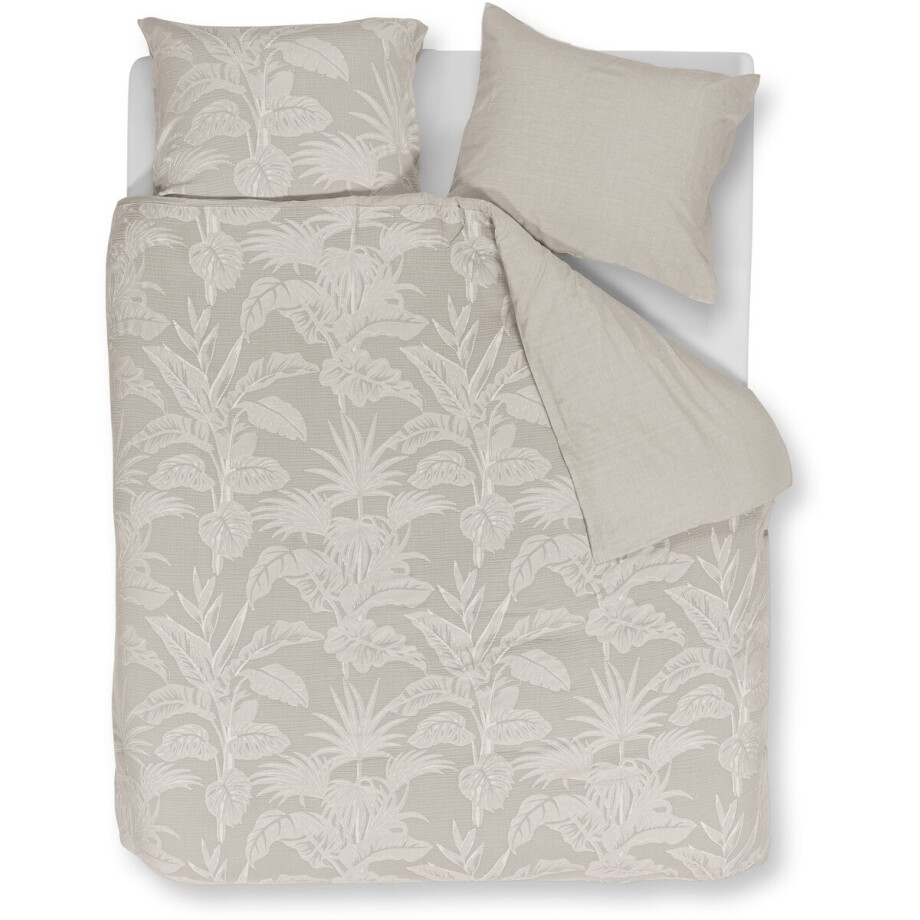 Rivièra Maison Botanica dekbedovertrek - Lits-Jumeaux XL - 260 x 200/220 cm - Zand Rivièra Maison Botanica dekbedovertrek - Lits-Jumeaux XL - 260 x 200/220 cm - Zand afbeelding 1
