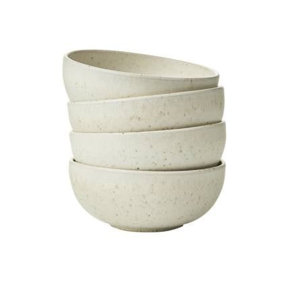 by fonQ Mixed Ceramics Kommen 4st. - Ã 15 cm - CrÃ¨me afbeelding 1