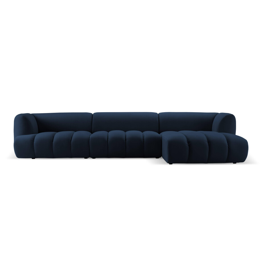 5-zits hoekbank Harry rechts velvet | Micadoni afbeelding 1