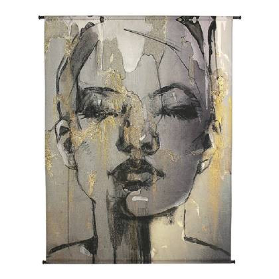 MOOS Joy Wandplaat met Metalen Stang 140 x 170 cm afbeelding 1