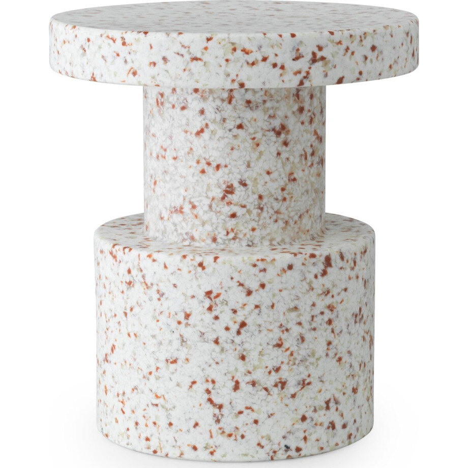 Normann Copenhagen Bit Stool - Bijzettafel Wit - H 42 x Ø 36 cm Normann Copenhagen Bit Stool - Bijzettafel Wit - H 42 x Ø 36 cm afbeelding 1