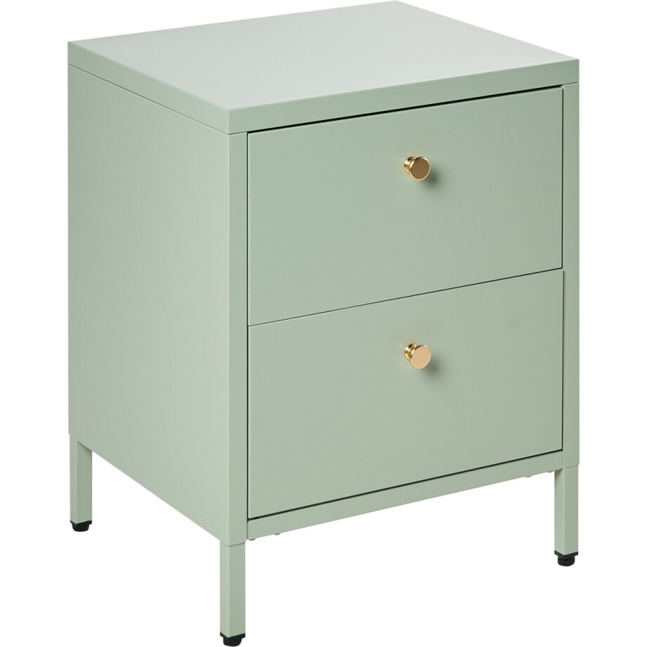 BELIANI KYLEA - Nachtkastje - Mintgroen - Staal BELIANI KYLEA - Nachtkastje - Mintgroen - Staal afbeelding 1