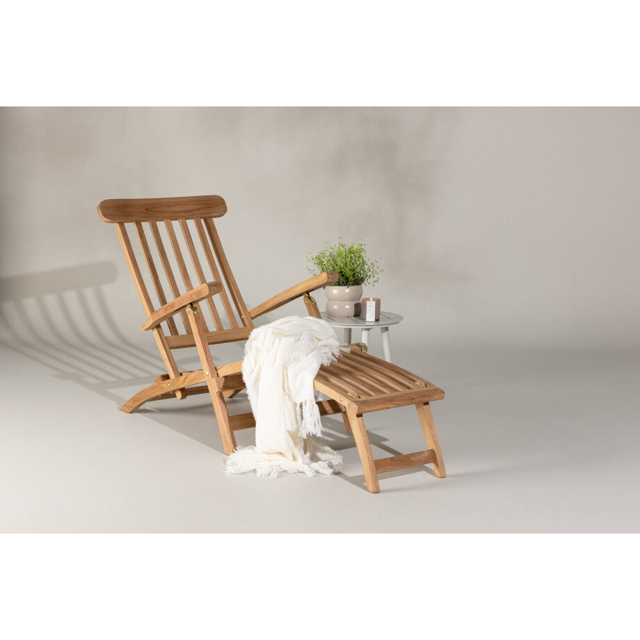 Nohr Ligbed 'Amberia' Teakhout Nohr Ligbed 'Amberia' Teakhout afbeelding 1