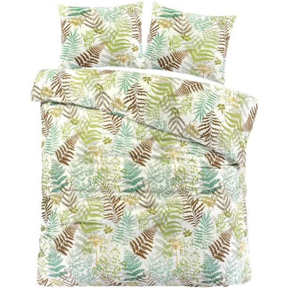 Day Dream Linde - Dekbedovertrek - Lits-jumeaux - 240x200/220 cm - Wit Day Dream Linde - Dekbedovertrek - Lits-jumeaux - 240x200/220 cm - Wit afbeelding 1
