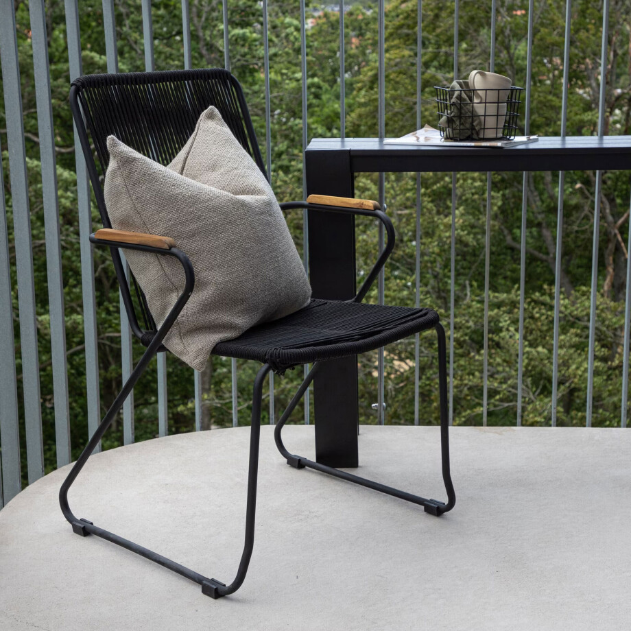 Nohr Tuinstoel 'Catheryne' kleur Zwart afbeelding 1