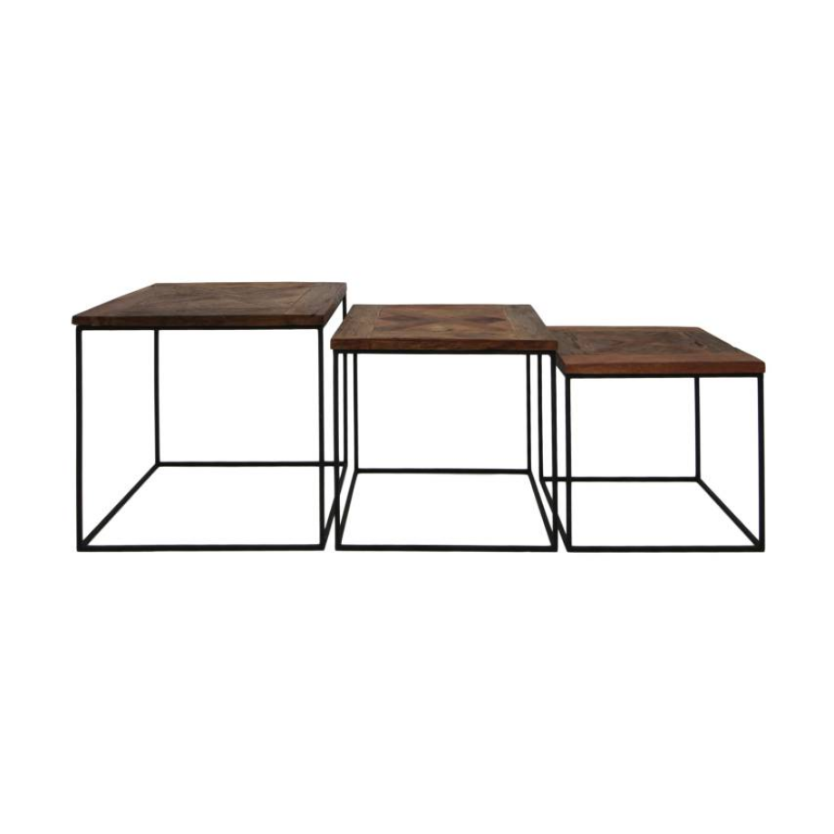 Set van 3 bijzettafels Austin | HSM Collection afbeelding 1