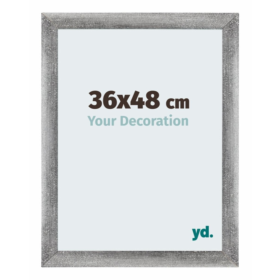Your Decoration - Fotolijst 36x48 cm - MDF - Grijs Geveegd - Mura afbeelding 1