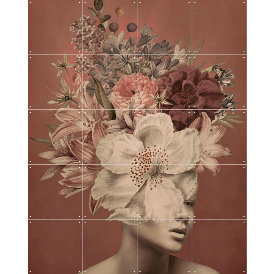 IXXI From the Garden, Marja van den Hurk - 80 x 100 cm - Gratis ophangtool - Grote wanddecoratie en posters - Illustraties, Grafisch Ontwerp afbeelding 1